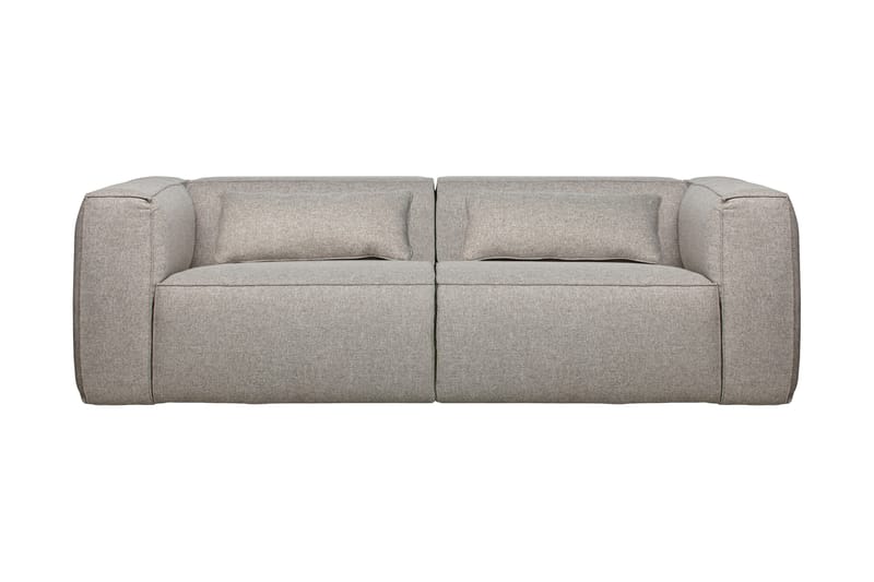 Harlow 3,5-personers Sofa - Lysgrå - 3 personers sofa
