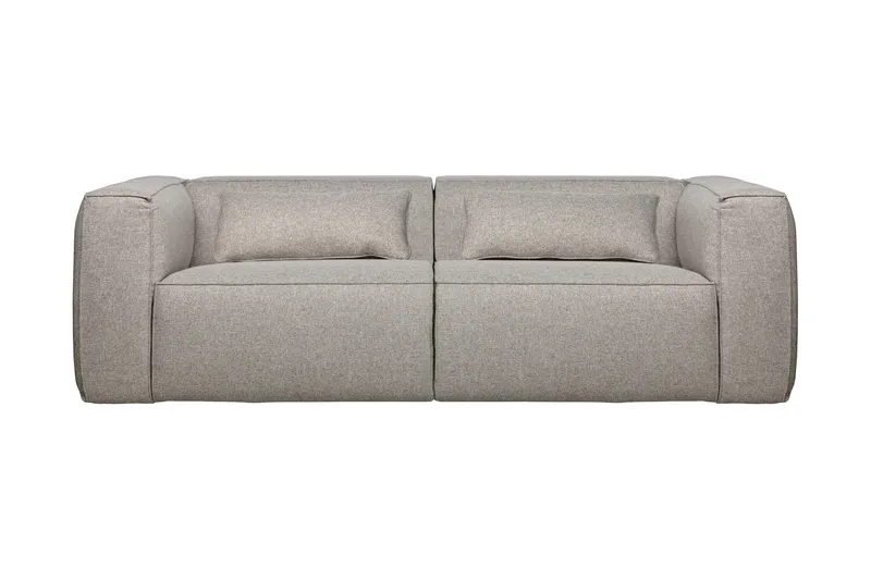 Harlow 3,5-personers Sofa, Lysgrå