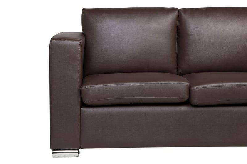 Helsinki Sofa 3 pers - Brun - 3 personers sofa