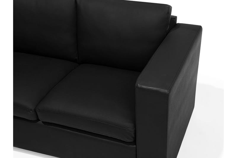 Helsinki Sofa 3 pers - Sort - Møbler - Sofaer - 3 personers sofa