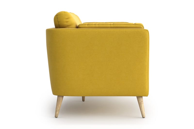 Janella 3-pers. Sofa - Gul - Møbler - Sofaer - 3 personers sofa