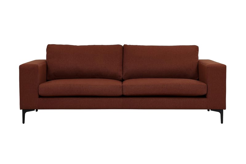 Johana 3-pers Sofa - Rød - 3 personers sofa