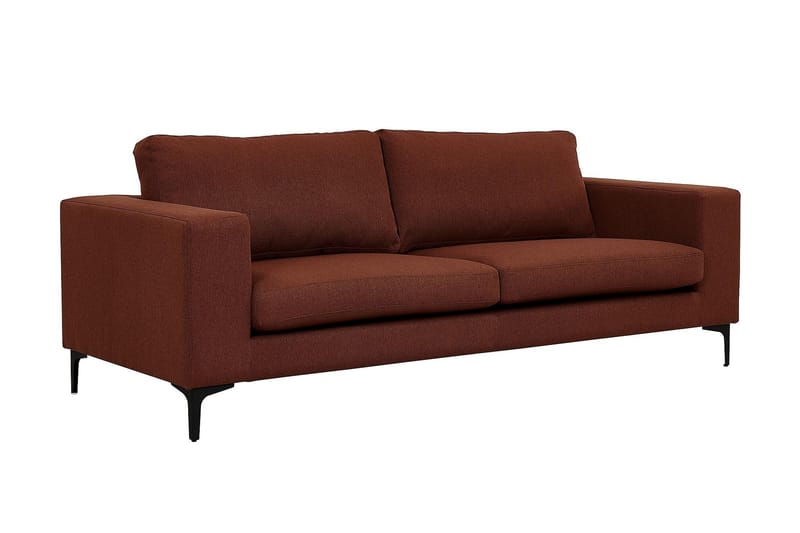 Johana 3-pers Sofa - Rød - 3 personers sofa