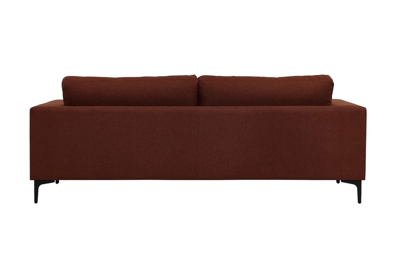 Johana 3-pers Sofa - Rød - 3 personers sofa