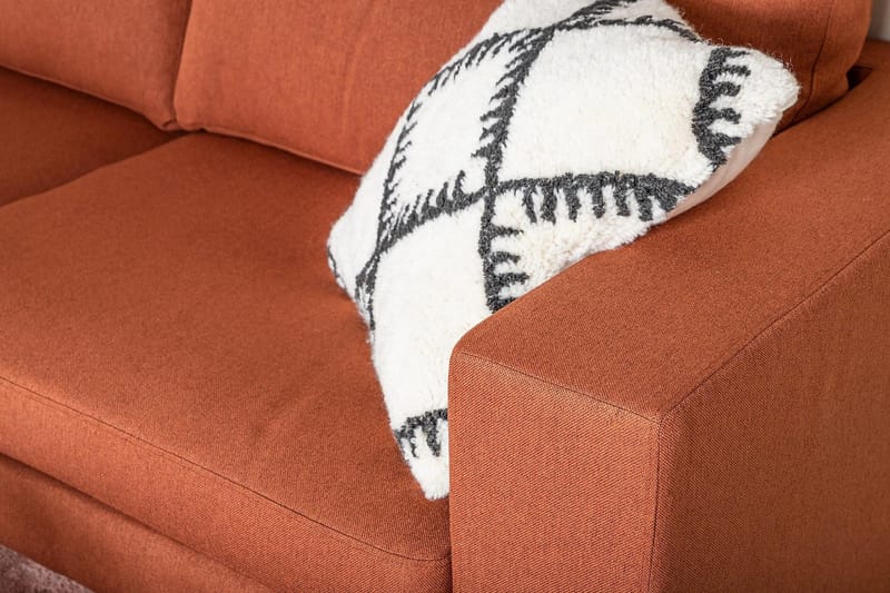 Johana 3-pers Sofa - Rød - Møbler - Sofaer - 3 personers sofa