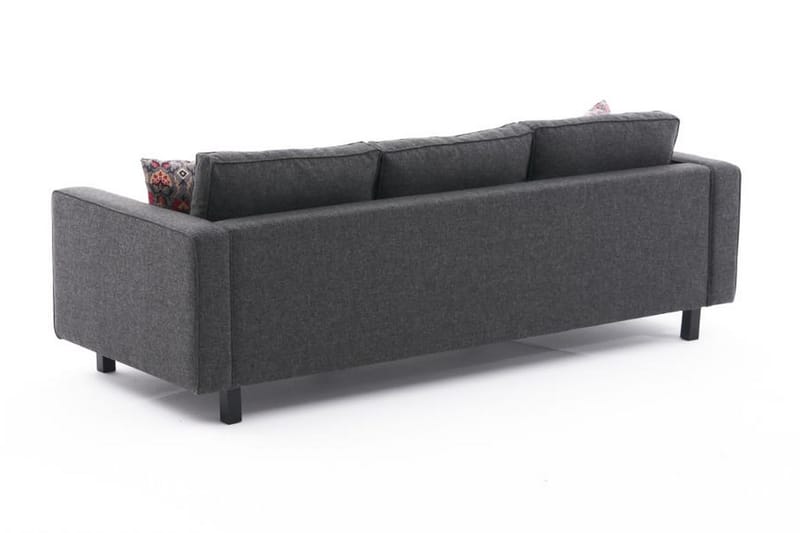 Kaletea Sofa 3-Pers. - Antracit - 3 personers sofa