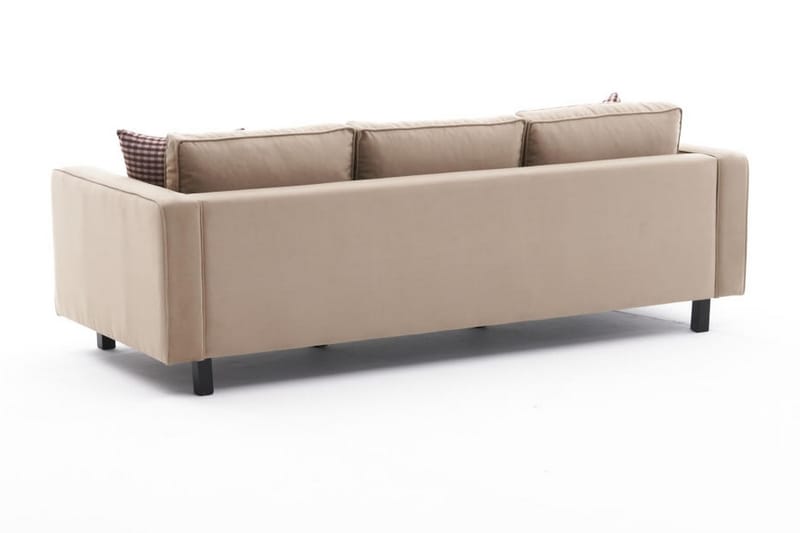 Kaletea Sofa 3-Pers. - Beige - 3 personers sofa