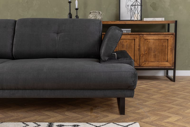 Kitimat Sofa 3-personers - Antracit - Møbler - Sofaer - 3 personers sofa