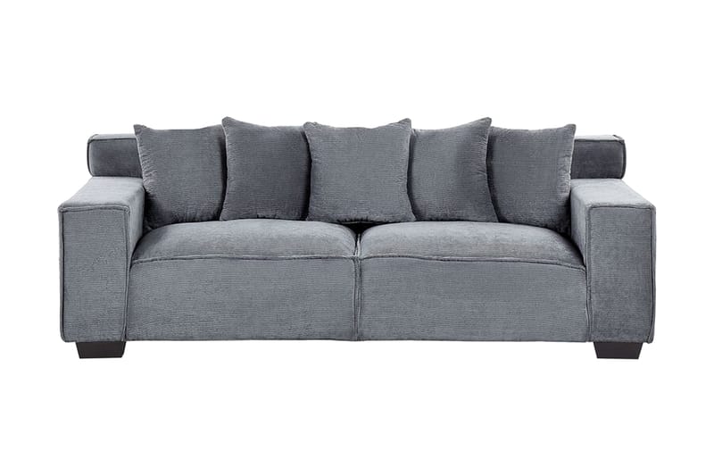 Lahall 3-Pers. Sofa, Mørkegrå
