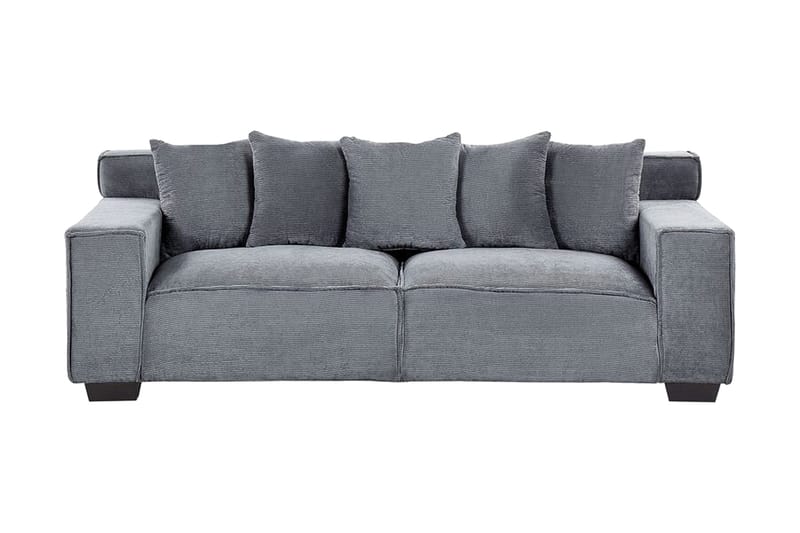 Lahall 3-Pers. Sofa, Mørkegrå