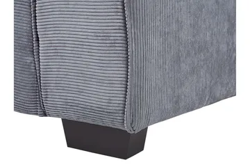 Lahall Manchestersofa 200 cm - Grå - Møbler - Sofaer - 3 personers sofa