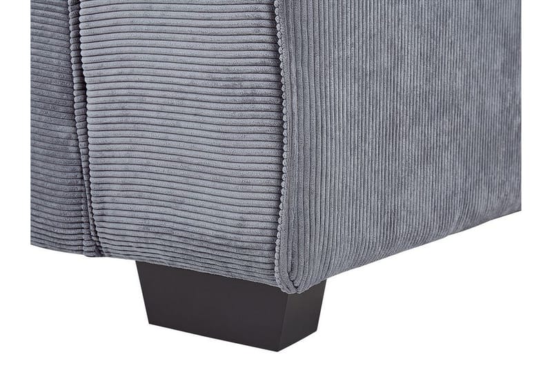 Lahall Manchestersofa 200 cm - Grå - Møbler - Sofaer - 3 personers sofa
