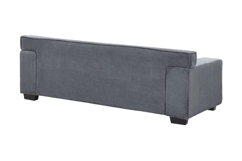 Lahall Manchestersofa 200 cm - Grå - Møbler - Sofaer - 3 personers sofa