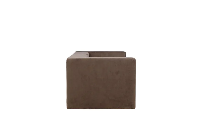 Lumi 3-pers Sofa - Brun - Møbler - Sofaer - 3 personers sofa