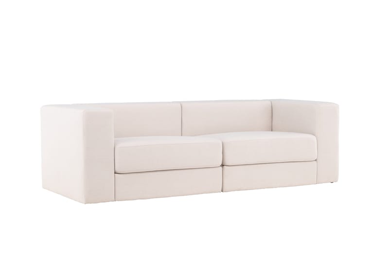 Lumi 3-pers Sofa - Hvit - Møbler - Sofaer - 3 personers sofa