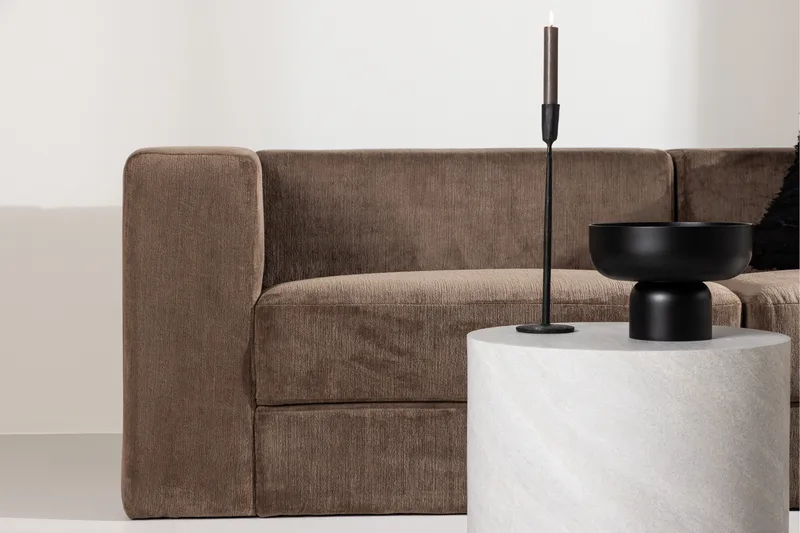 Lumi 3-pers Sofa - Brun - Møbler - Sofaer - 3 personers sofa