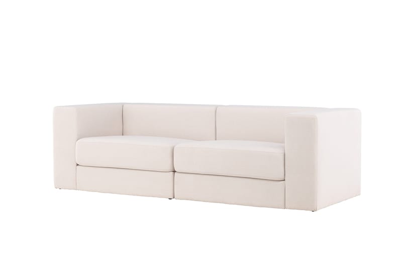 Lumi 3-pers Sofa - Hvit - Møbler - Sofaer - 3 personers sofa