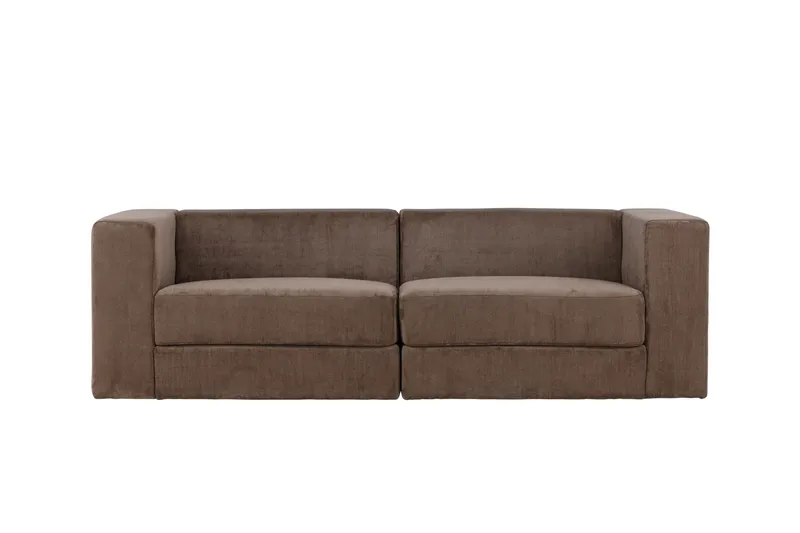 Lumi 3-pers Sofa - Brun - Møbler - Sofaer - 3 personers sofa