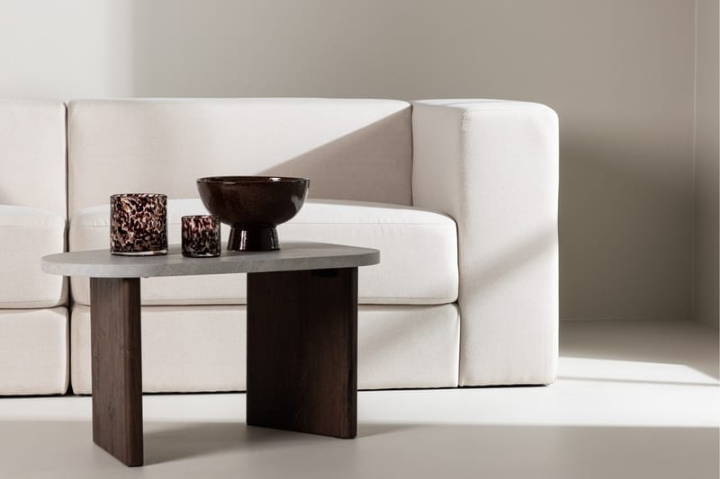 Lumi 3-pers Sofa - Hvit - Møbler - Sofaer - 3 personers sofa