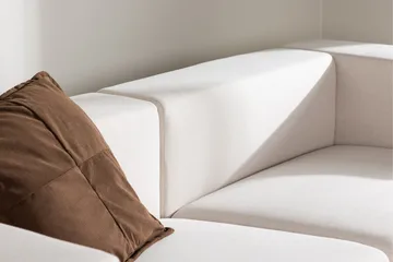Lumi 3-pers Sofa - Hvit - Møbler - Sofaer - 3 personers sofa