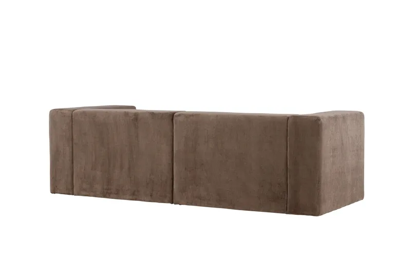 Lumi 3-pers Sofa - Brun - Møbler - Sofaer - 3 personers sofa