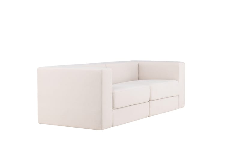 Lumi 3-pers Sofa - Hvit - Møbler - Sofaer - 3 personers sofa