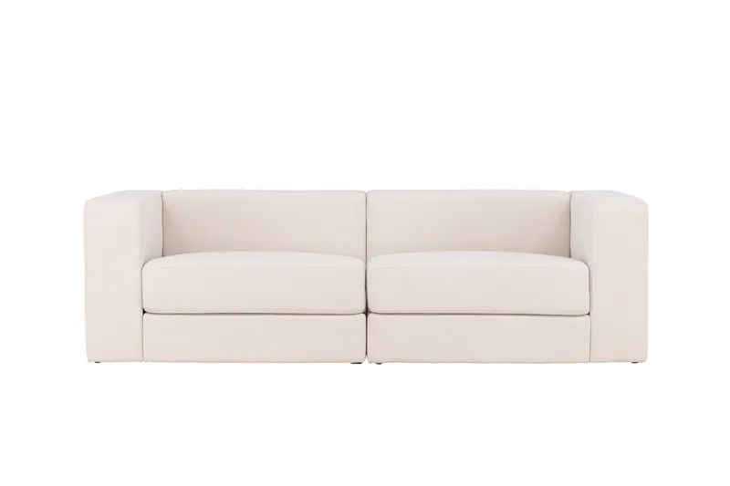 Lumi 3-pers Sofa, Hvit