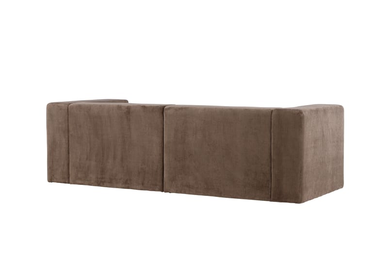 Lumi 3-pers Sofa - Brun - 3 personers sofa