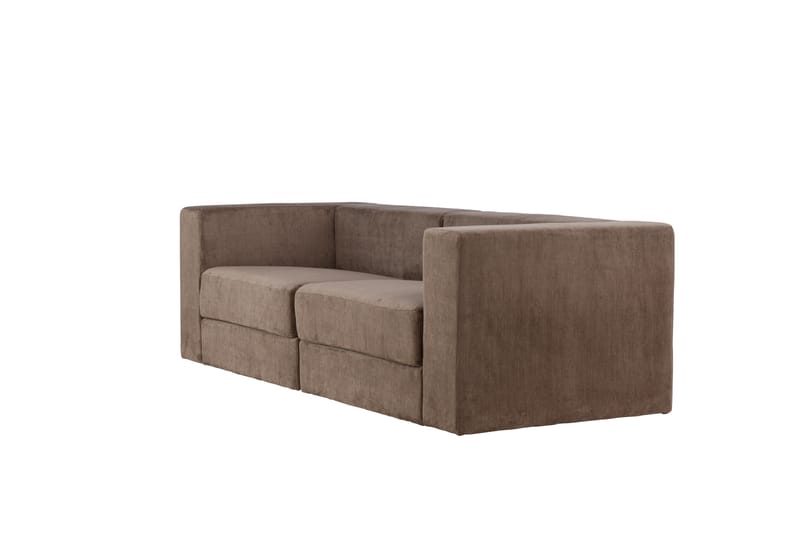 Lumi 3-pers Sofa - Brun - 3 personers sofa