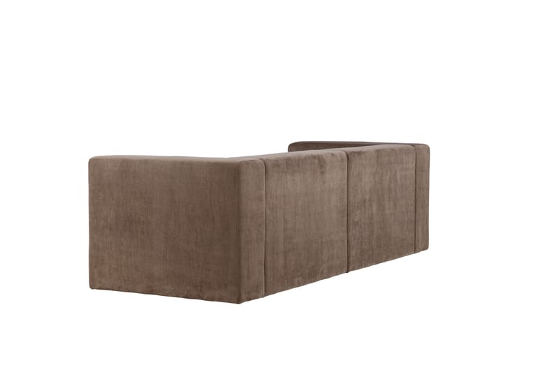 Lumi 3-pers Sofa - Brun - 3 personers sofa