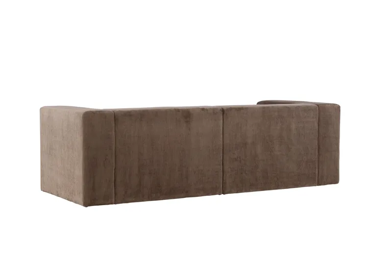 Lumi 3-pers Sofa - Brun - Møbler - Sofaer - 3 personers sofa