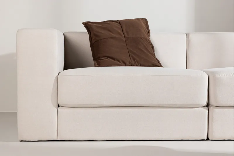 Lumi 3-pers Sofa - Hvit - Møbler - Sofaer - 3 personers sofa
