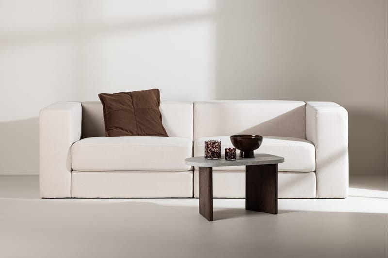 Lumi 3-pers Sofa - Hvit - Møbler - Sofaer - 3 personers sofa