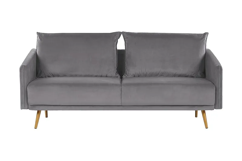 Maurana 3-Pers. Sofa, Velour/Grå