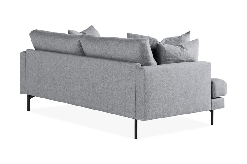 Menard 3-personers Stofsofa - Grå - Møbler - Sofaer - 3 personers sofa