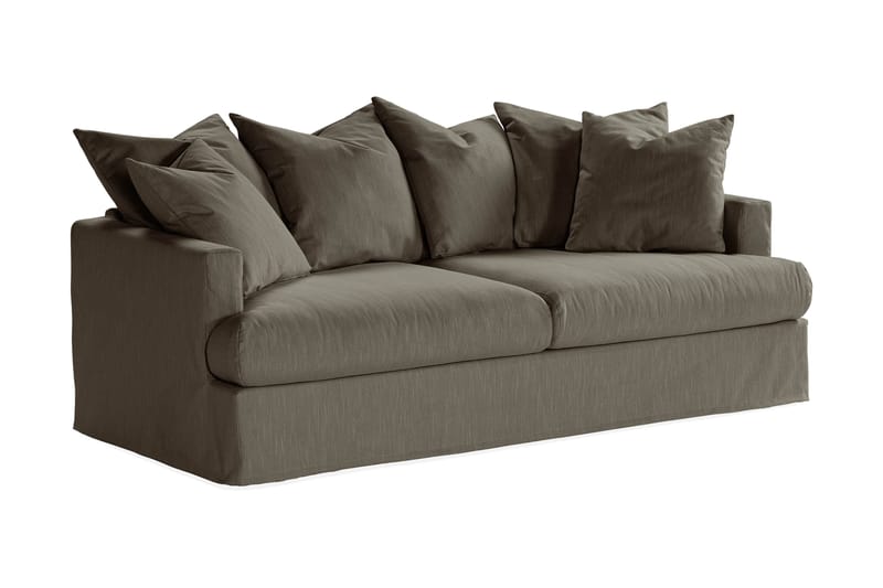 Menard 3-Pers. Sofa - Grøn - 3 personers sofa