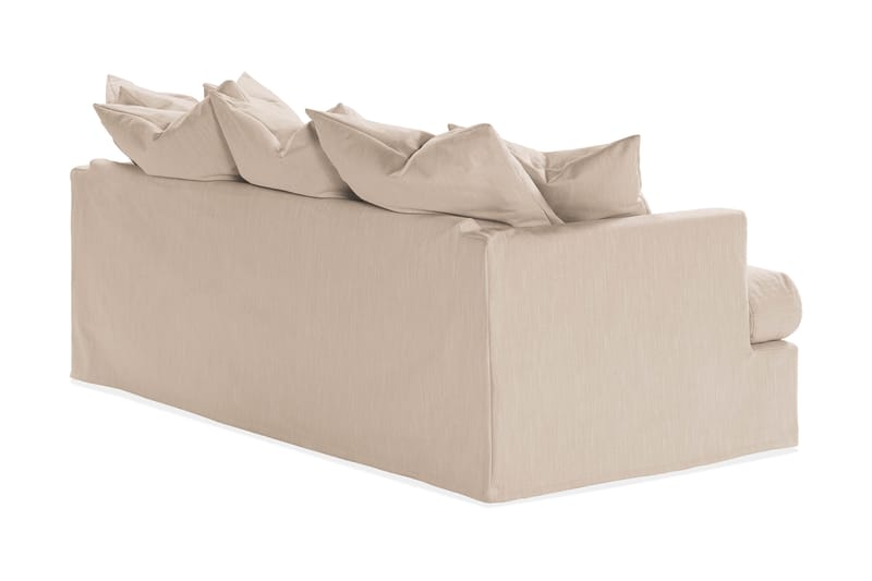 Menard 3-personers Stofsofa - Beige - Møbler - Sofaer - 3 personers sofa