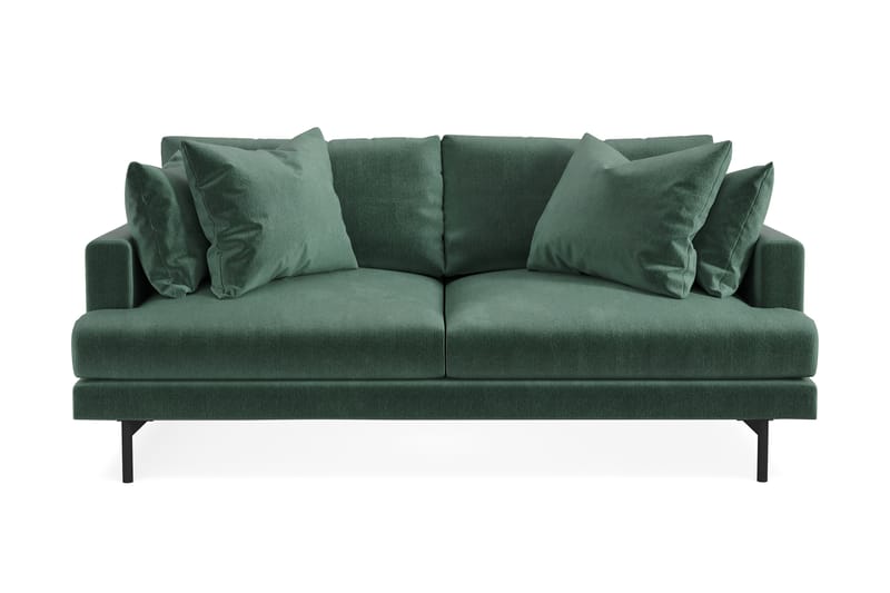 Menard 3-Pers. Sofa - Velour sofaer - 3 personers sofa