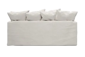 Menard 3-personers Dyb Stofsofa - Beige - Møbler - Sofaer - 3 personers sofa