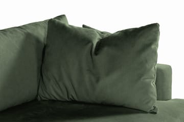 Menard 3-personers Dyb Manchestersofa - Grøn - Møbler - Sofaer - 3 personers sofa