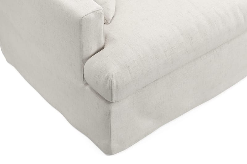 Menard 3-personers Dyb Stofsofa - Beige - Møbler - Sofaer - 3 personers sofa