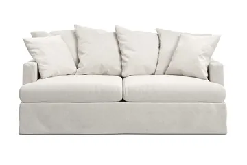 Menard 3-personers Dyb Stofsofa - Beige - Møbler - Sofaer - 3 personers sofa