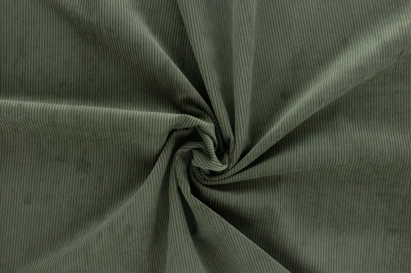 Menard 3-personers Dyb Manchestersofa - Grøn - Møbler - Sofaer - 3 personers sofa