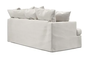 Menard 3-personers Dyb Stofsofa - Beige - Møbler - Sofaer - 3 personers sofa