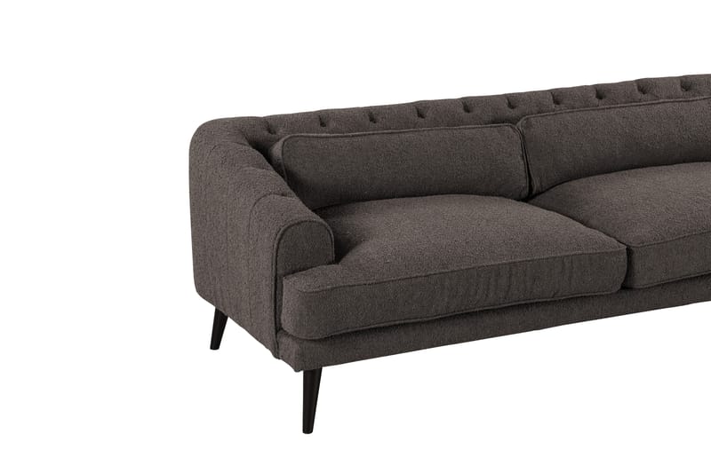 Meredith 3-Pers. sofa - Grå - 3 personers sofa