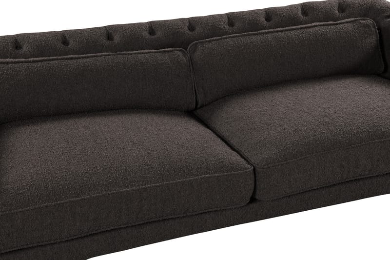 Meredith 3-Pers. sofa - Grå - 3 personers sofa