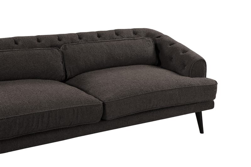 Meredith 3-Pers. sofa - Grå - 3 personers sofa