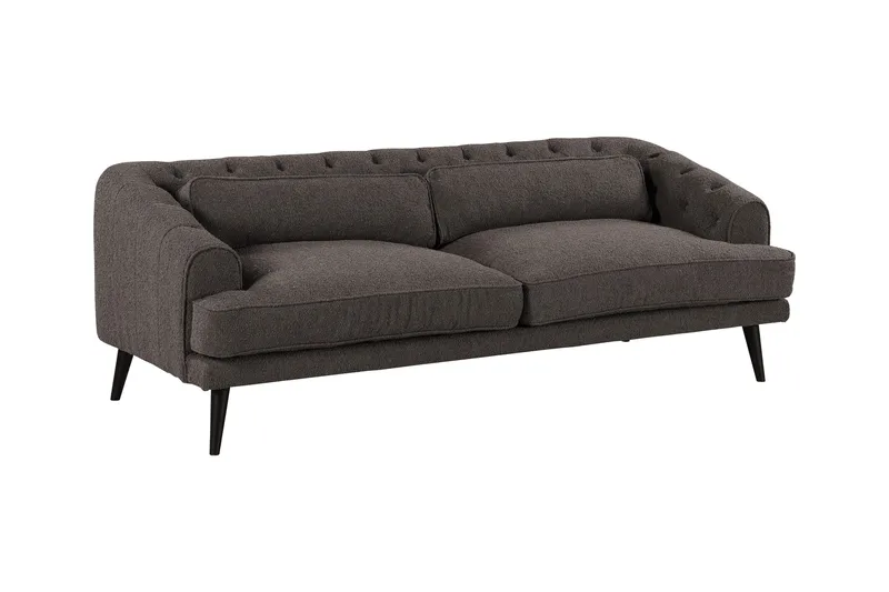 Meredith 3-Pers. sofa, Grå