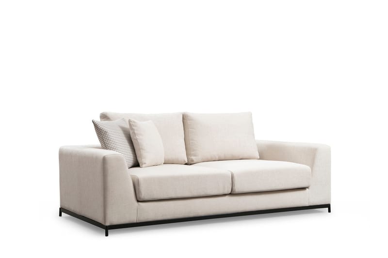 Mezonzo 3-Pers. Sofa - Beige - 3 personers sofa