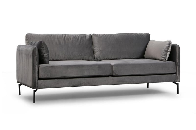 Mezonzo 3-Pers. Sofa - Grå - Møbler - Sofaer - 3 personers sofa